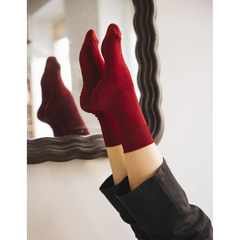 Chaussettes à paillettes - Tango Rouge