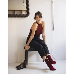 Chaussettes à paillettes - Tango Rouge