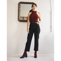 Chaussettes à paillettes - Tango Rouge