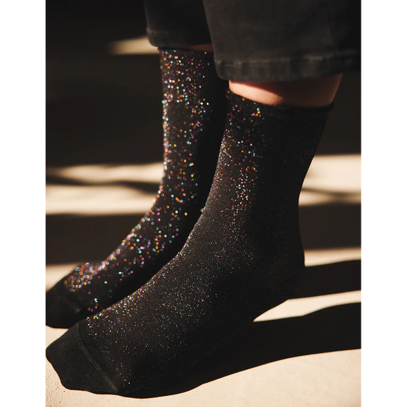 Chaussettes à paillettes Disco 2.0 Multicolore