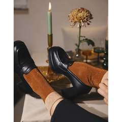 Chaussettes à paillettes - Boogie-Woogie Marron