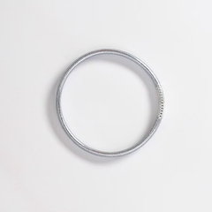 Bracelet Jonc Bouddhiste Fin - Silver