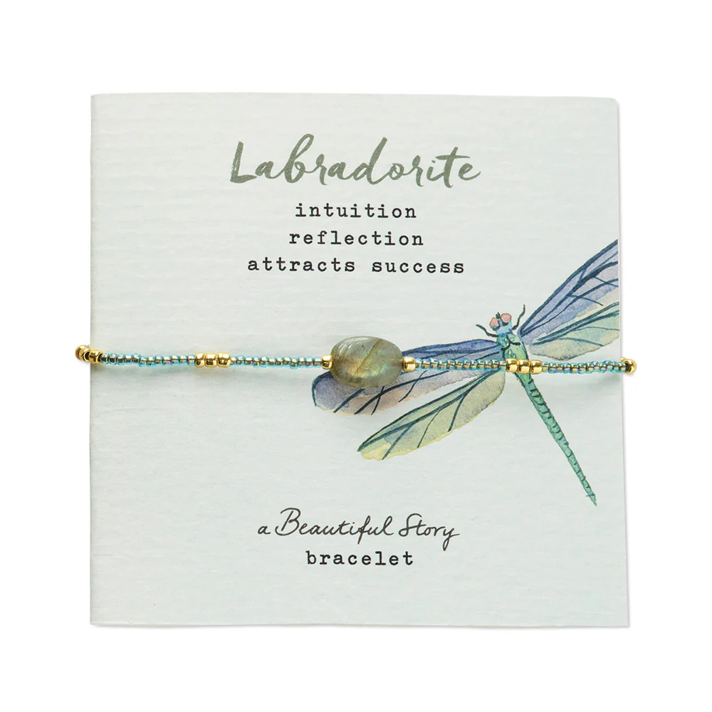 Bracelet Envie Labradorite - Doré