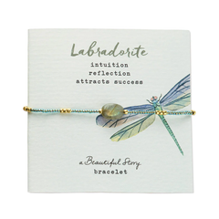Bracelet Envie Labradorite - Doré