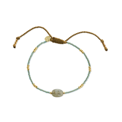 Bracelet Envie Labradorite - Doré