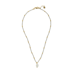 Collier Pierre de Lune - doré