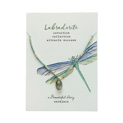 Collier Labradorite - argenté