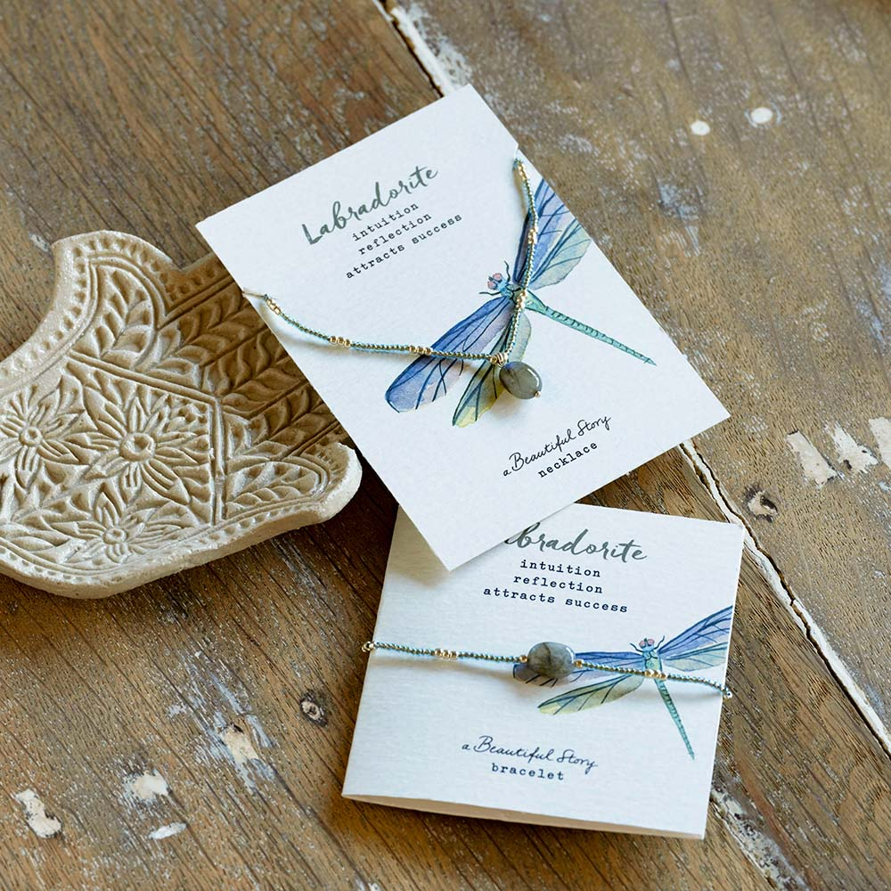 Collier Labradorite - argenté