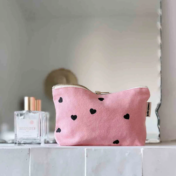 Pochette Sofia - Coeurs Strawberry