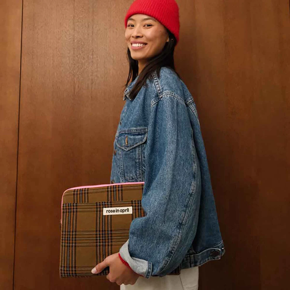 Housse d'ordinateur Octave Tartan - 13&14"