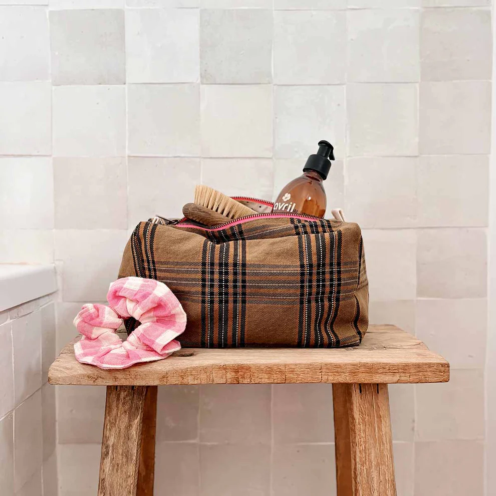 Trousse de toilette Vic - Tartan