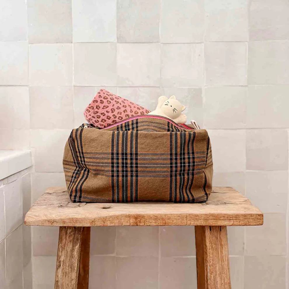 Trousse de toilette Vic - Tartan