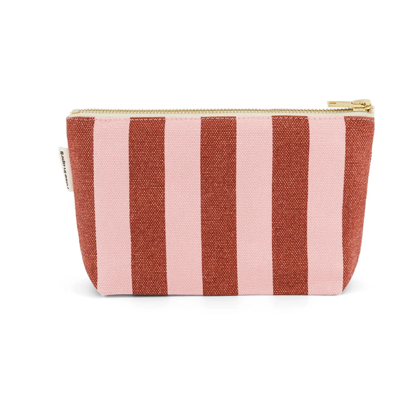 Pochette Sofia - Rayures Brick / Chamallow
