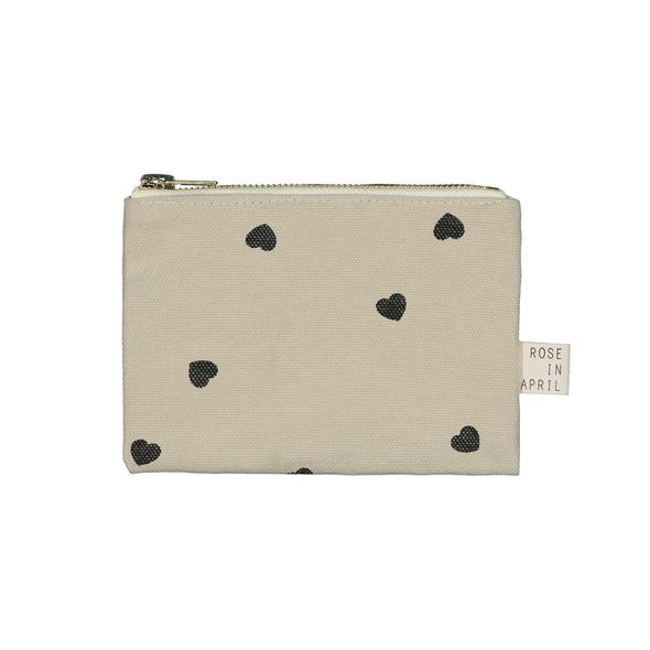 Porte-monnaie Marie Coeur Sable