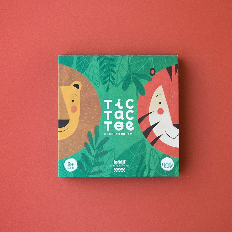 Lion & Tiger Tic Tac Toe