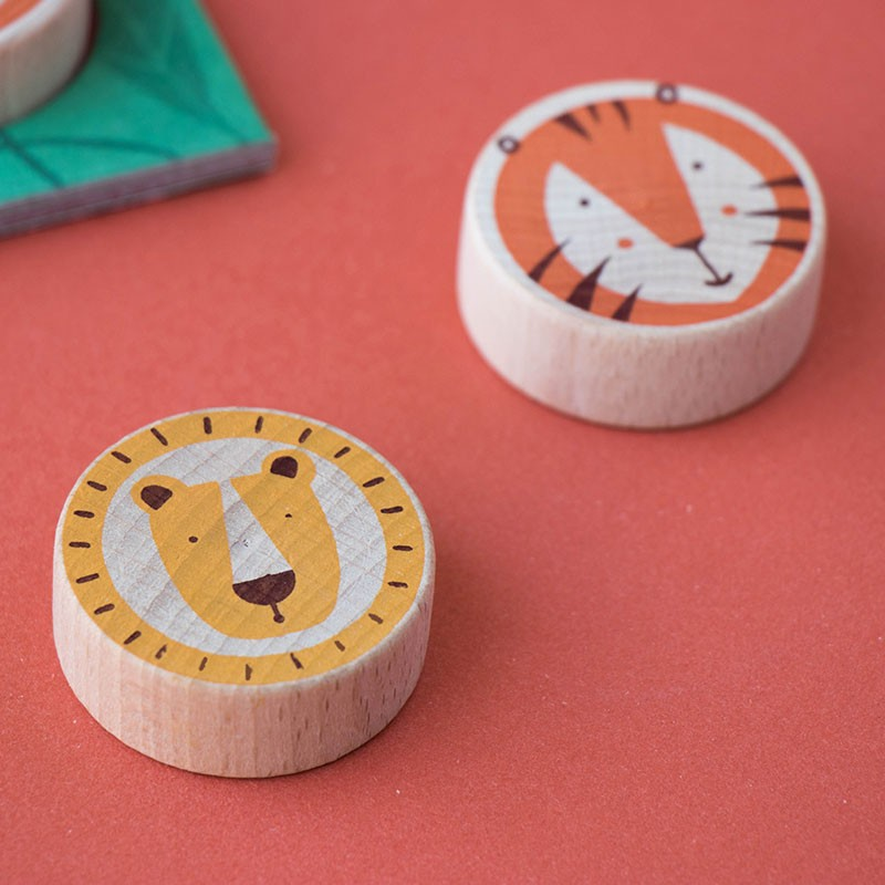 Lion & Tiger Tic Tac Toe