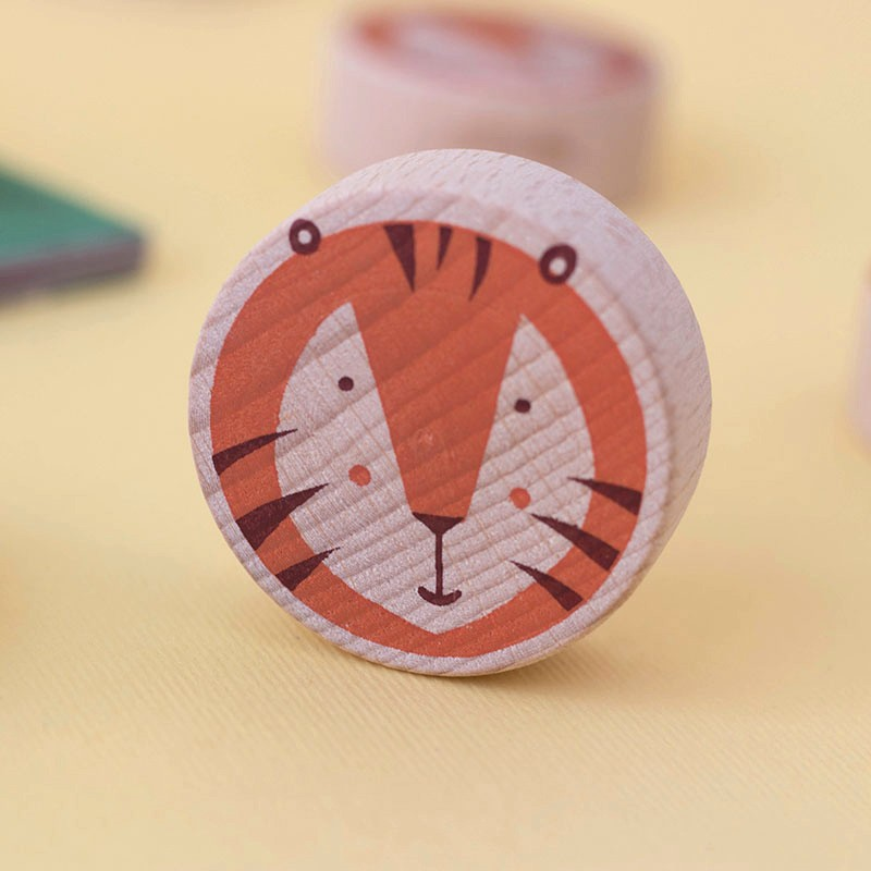 Lion & Tiger Tic Tac Toe
