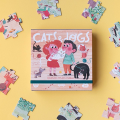 Puzzle de poche - Cats & dogs