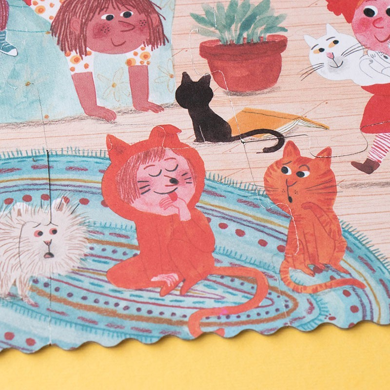 Puzzle de poche - Cats & dogs