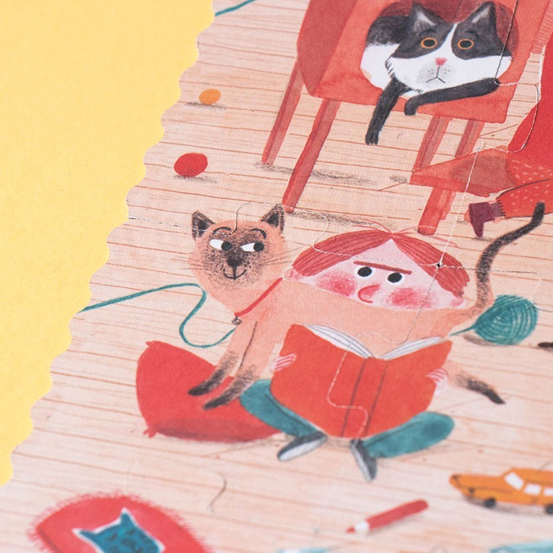 Puzzle de poche - Cats & dogs
