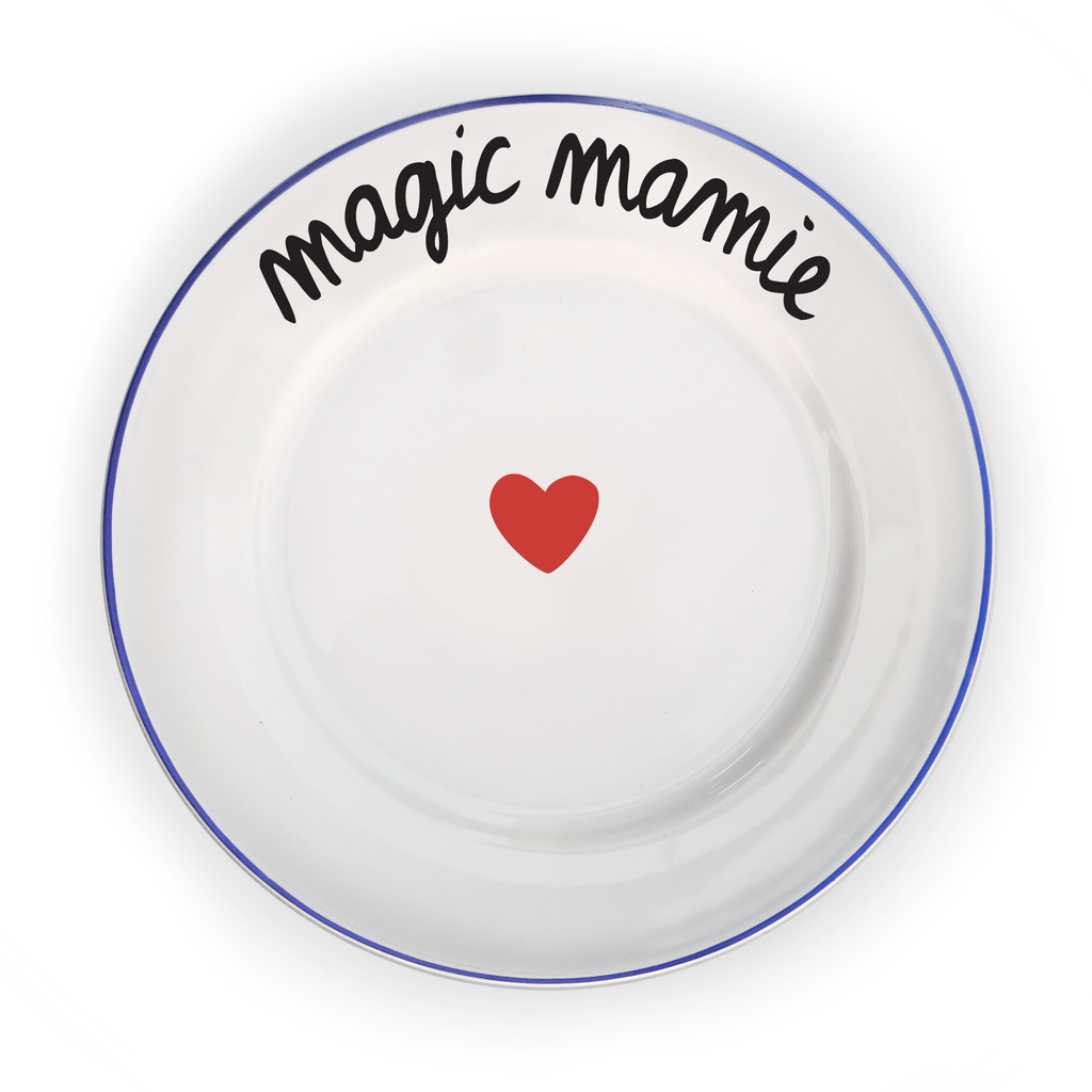 Assiette Magic Mamie