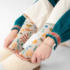 Chaussettes Semis Gris-clair