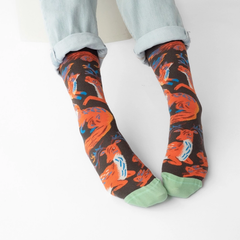 Chaussettes Animaux Terre d'Ombre