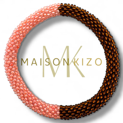 Bracelet népalais Saumon, cuivré