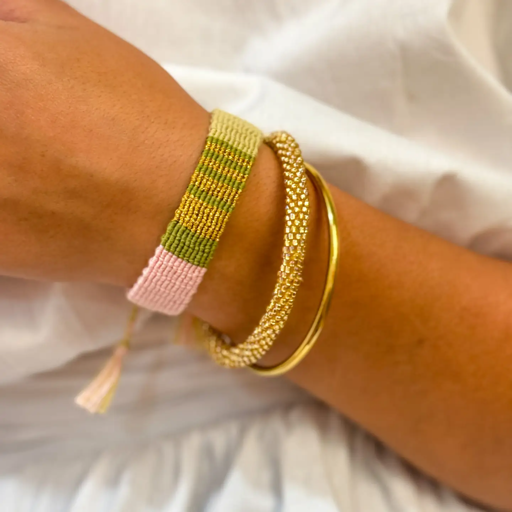 Bracelet népalais Or