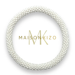 Bracelet népalais Blanc