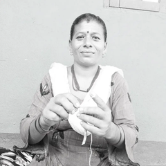 Bracelet népalais Blanc