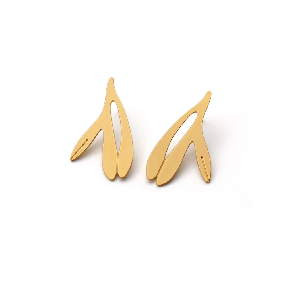 Grandes boucles d'oreille Florales