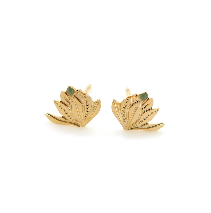 Mini boucles d'oreilles Magnolia