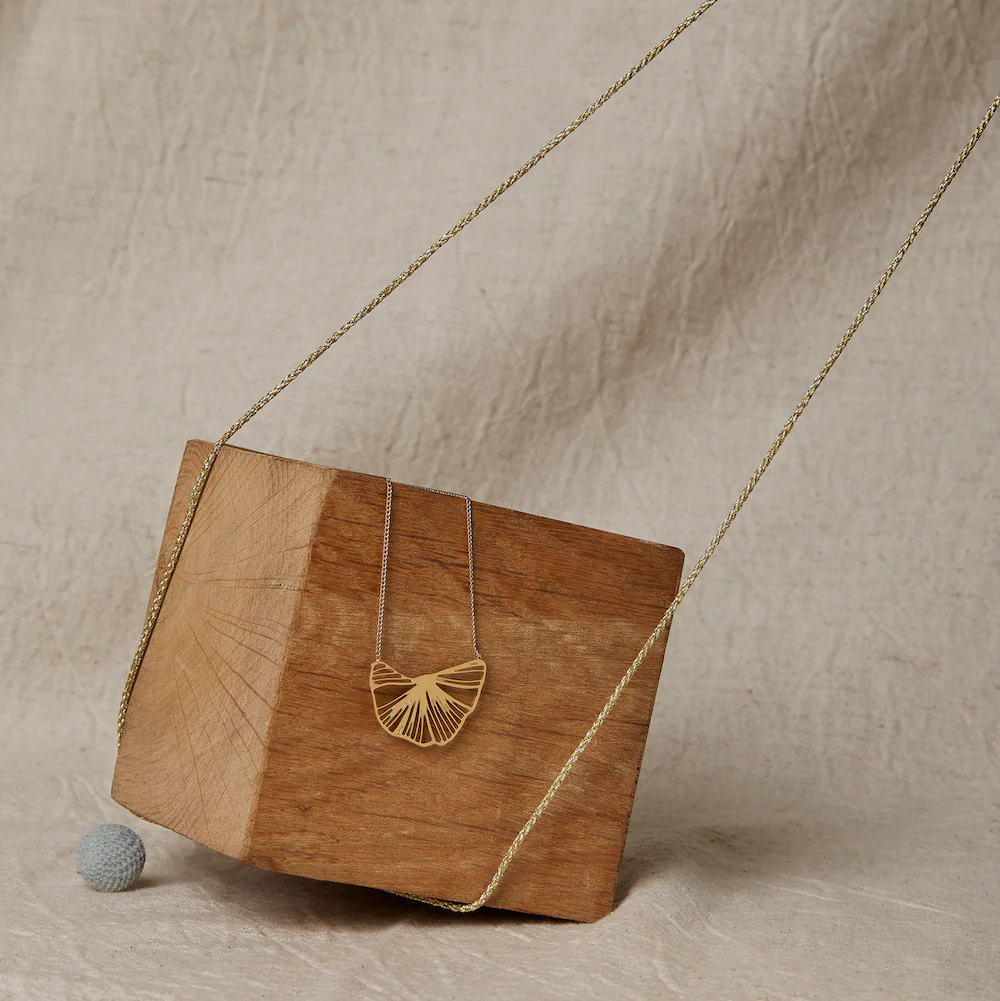 Collier Ginkgo