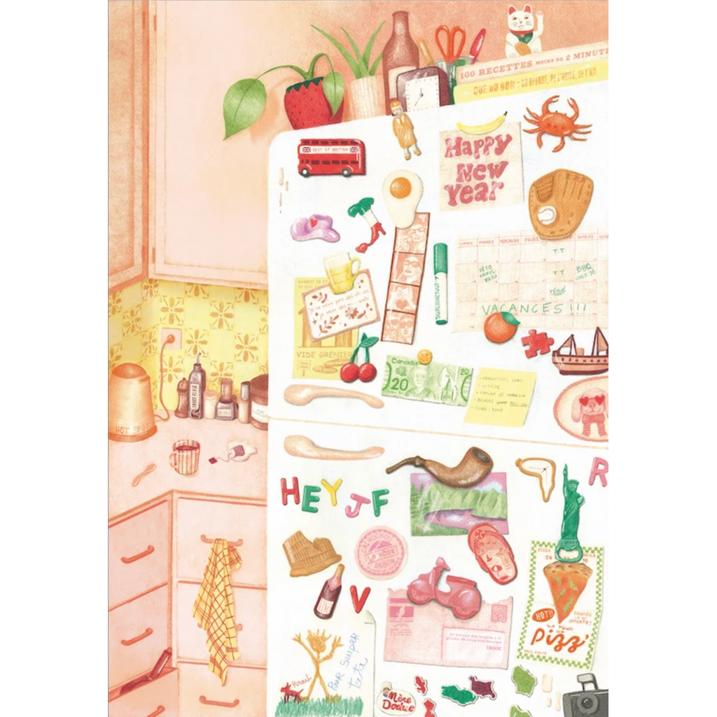 La porte de frigo - Puzzle 1000 pièces