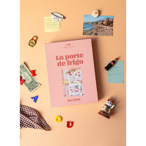 La porte de frigo - Puzzle 1000 pièces