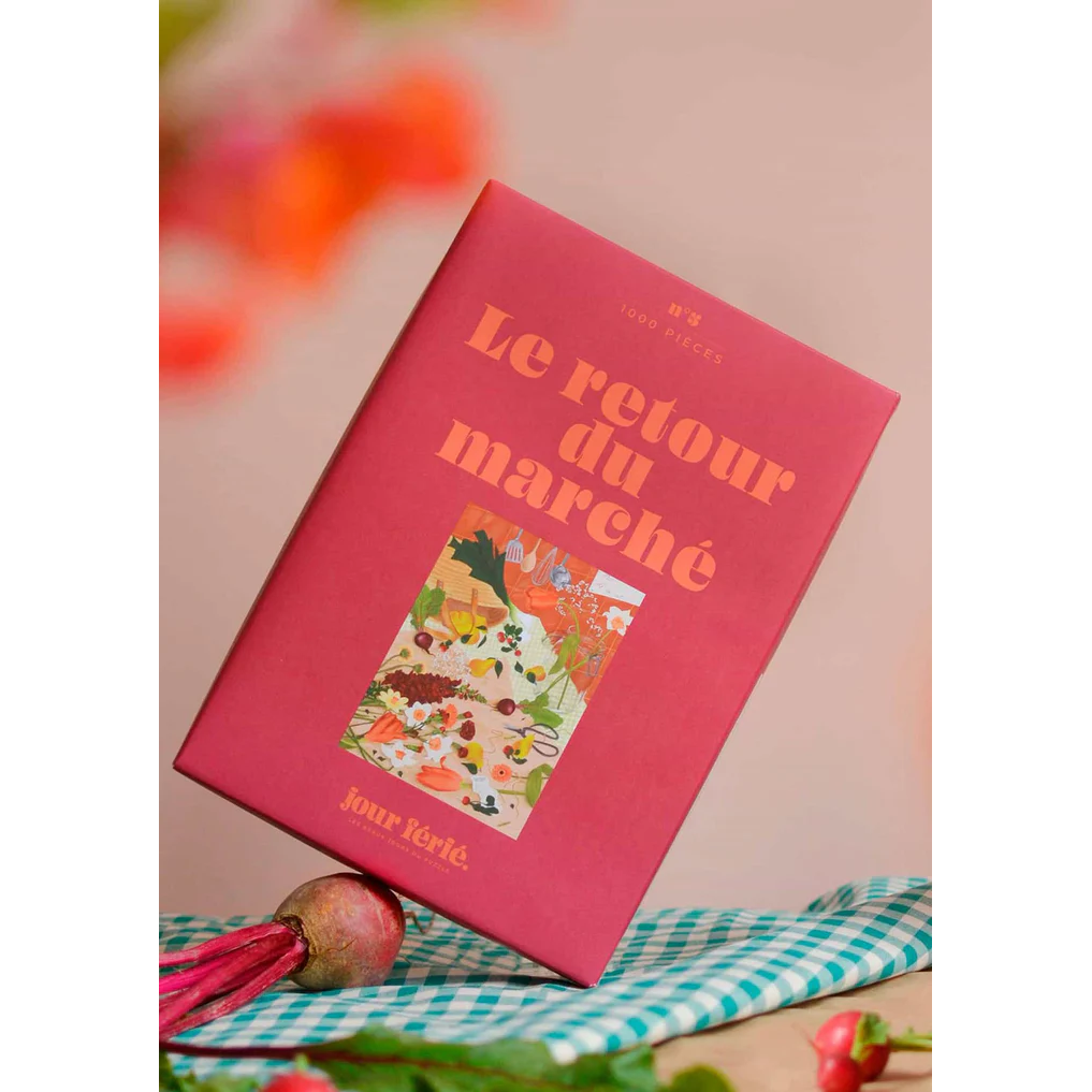 Le retour du marché - Puzzle 1000 pièces