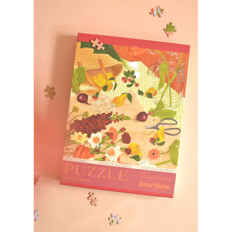 Le retour du marché - Puzzle 1000 pièces