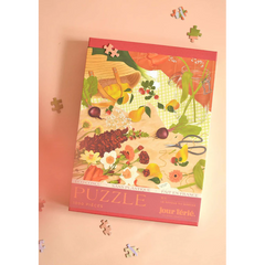 Le retour du marché - Puzzle 1000 pièces