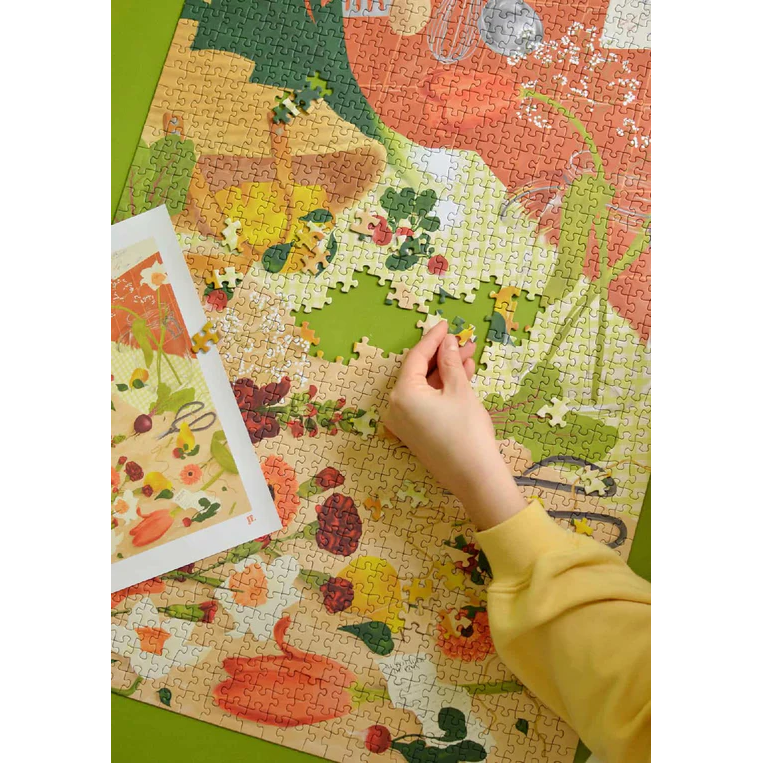 Le retour du marché - Puzzle 1000 pièces