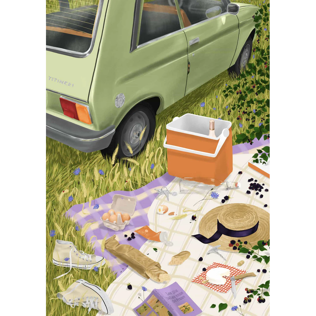Le casse-croûte - Puzzle 1000 pièces