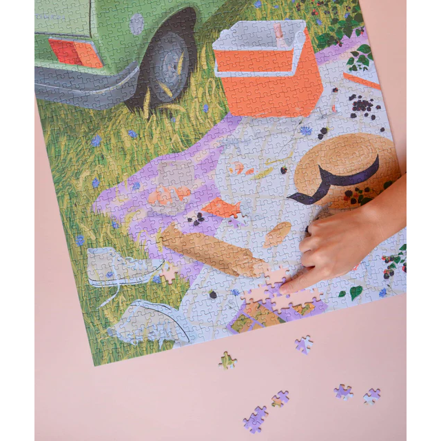 Le casse-croûte - Puzzle 1000 pièces