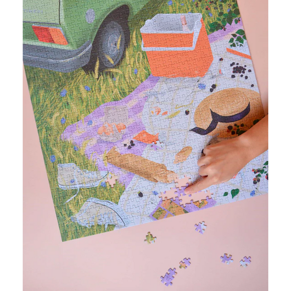 Le casse-croûte - Puzzle 1000 pièces