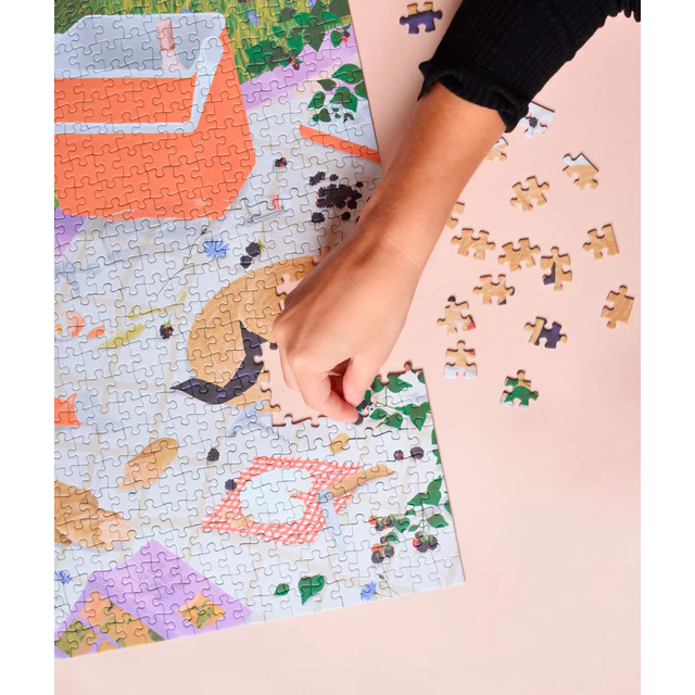 Le casse-croûte - Puzzle 1000 pièces