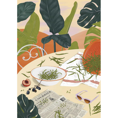 Les haricots verts - Puzzle 1000 pièces