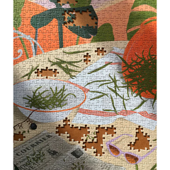 Les haricots verts - Puzzle 1000 pièces