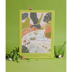 Les haricots verts - Puzzle 1000 pièces