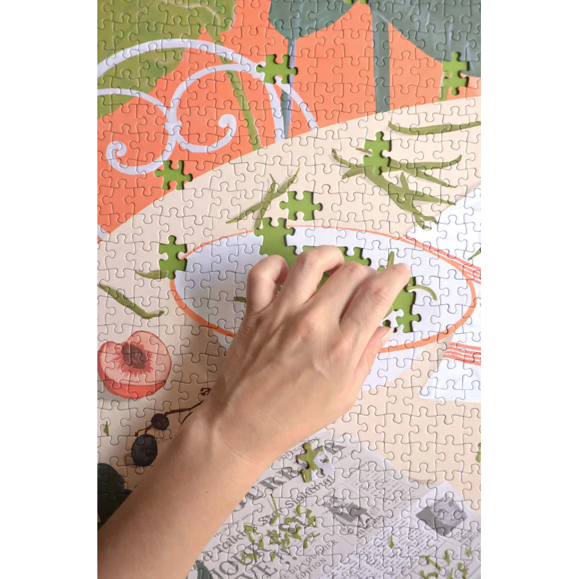 Les haricots verts - Puzzle 1000 pièces