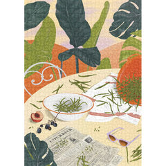 Les haricots verts - Puzzle 1000 pièces