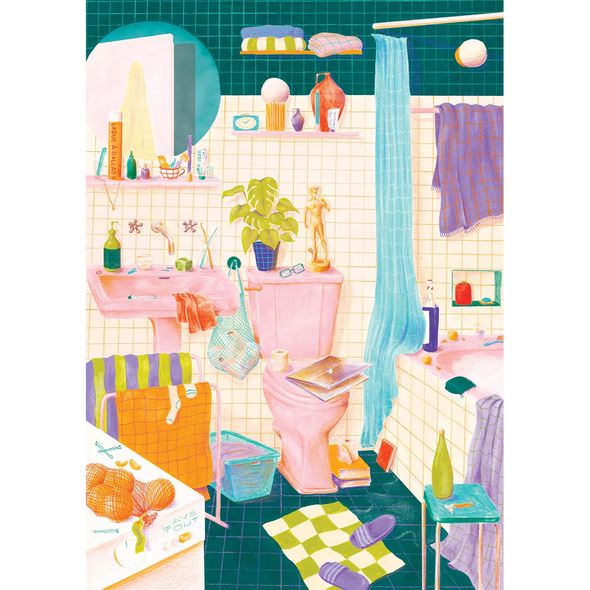 La soirée mousse - Puzzle 500 pièces